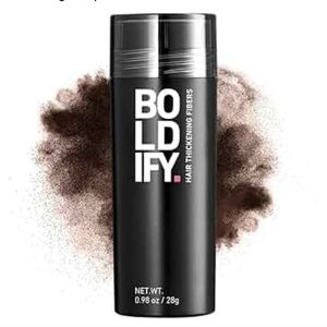 Boldify Hair Thickening Fibers - Dark Brown.